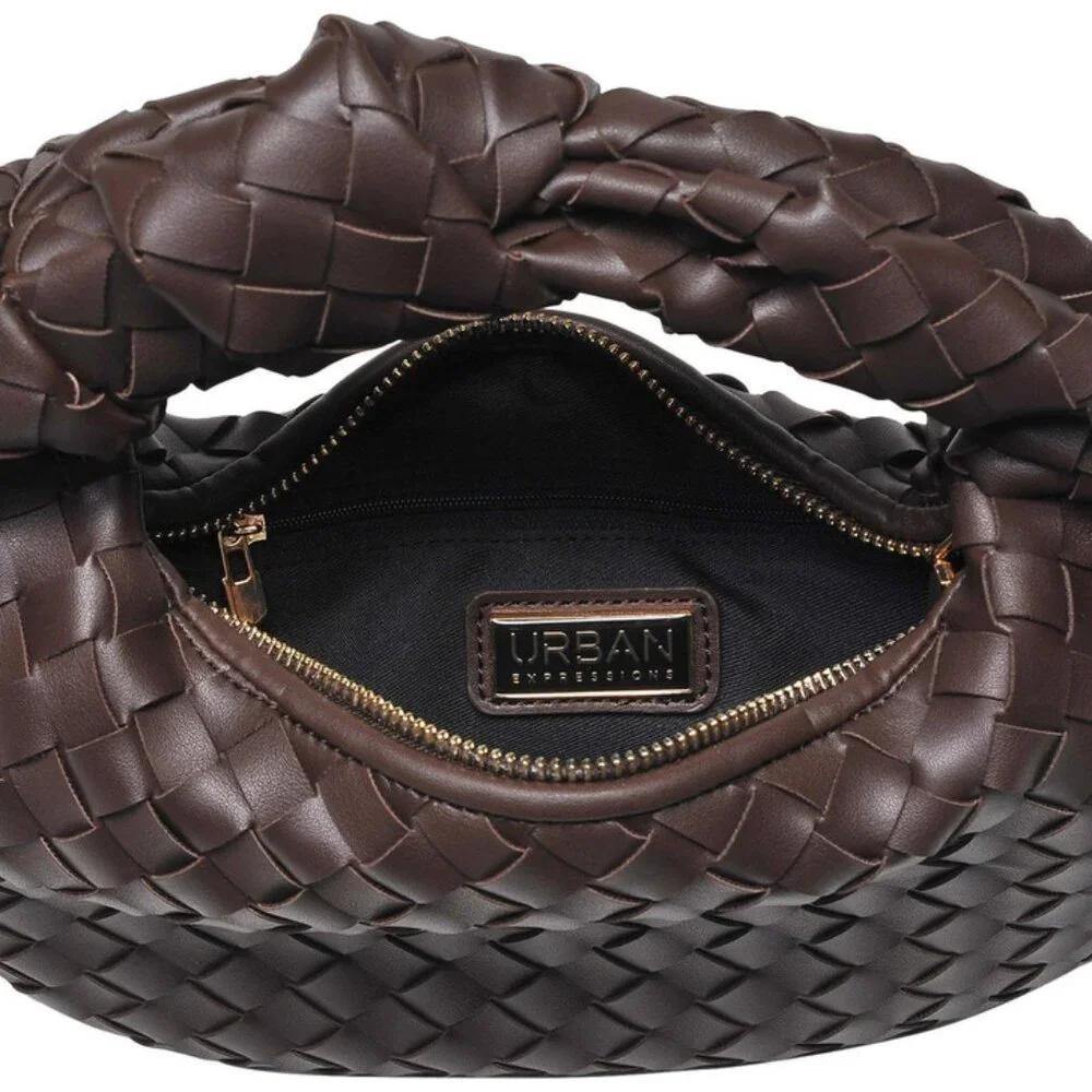 NWT Urban Expressions Tracy Woven Clutch - Picture 4 of 5